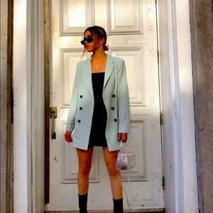 camel co ord basic boyfriend blazer